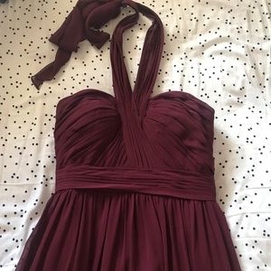 Camille La Vie Maroon Dress